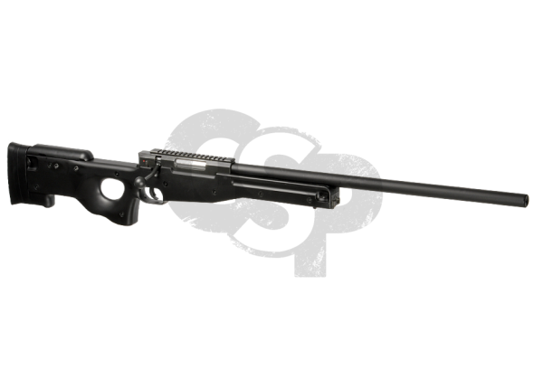 Well L96 sniper rifle upgraded schwarz Federdruck - 6mm BB - ab 18