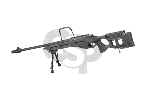 Snow Wolf SV98 sniper schwarz Set - Federdruck - 6mm BB - ab 18