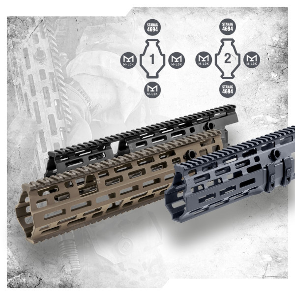 Heckler & Koch M-LOK Handschutz für MR308, MR762, G27 und G28