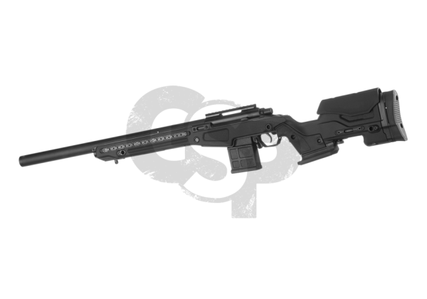Action Army AAC T10 sniper schwarz - Federdruck - 6mm BB - ab 18