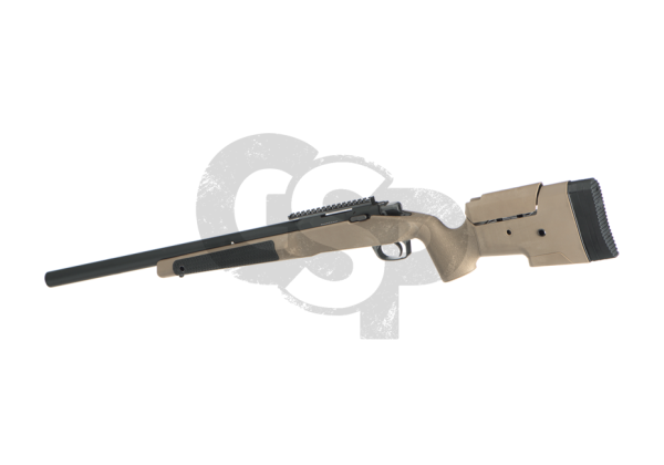 Maple Leaf MLC-338 Bolt Action Sniper Deluxe 130m/s dark earth - Federdruck - 6mm BB - ab 18